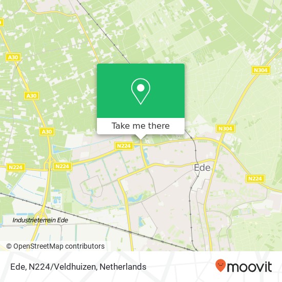 Ede, N224/Veldhuizen map