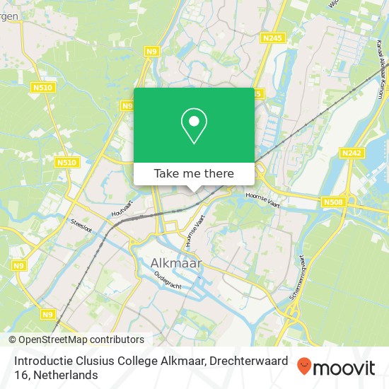 Introductie Clusius College Alkmaar, Drechterwaard 16 map