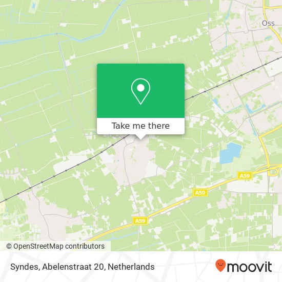 Syndes, Abelenstraat 20 map