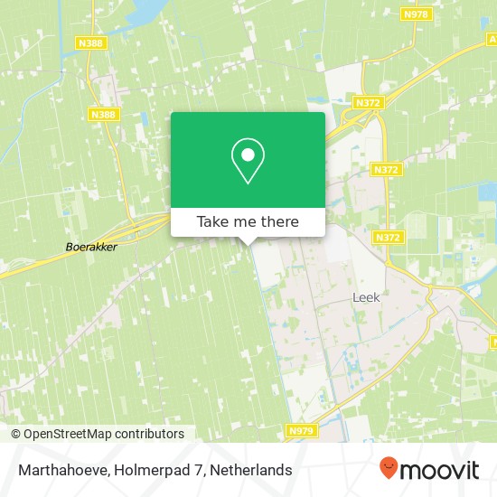 Marthahoeve, Holmerpad 7 map