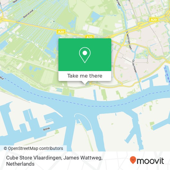 Cube Store Vlaardingen, James Wattweg map