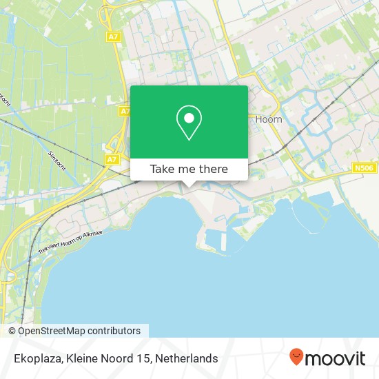 Ekoplaza, Kleine Noord 15 map