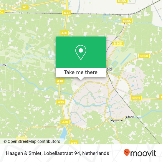 Haagen & Smiet, Lobeliastraat 94 map