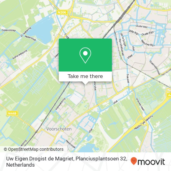 Uw Eigen Drogist de Magriet, Planciusplantsoen 32 map