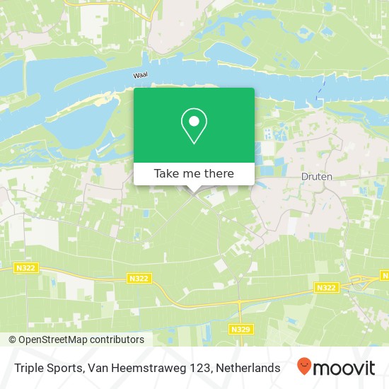 Triple Sports, Van Heemstraweg 123 Karte