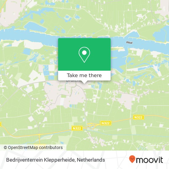 Bedrijventerrein Klepperheide map