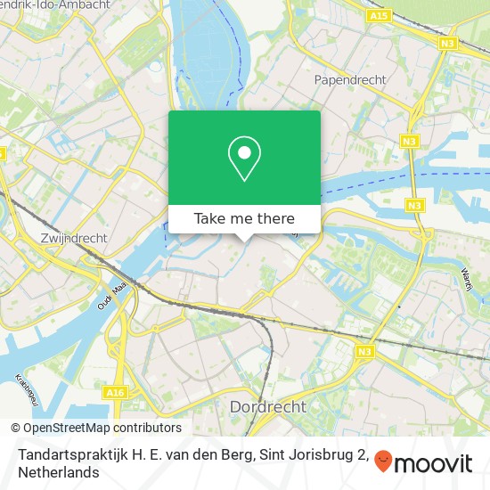 Tandartspraktijk H. E. van den Berg, Sint Jorisbrug 2 map