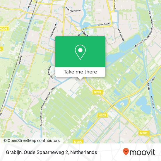 Grabijn, Oude Spaarneweg 2 map