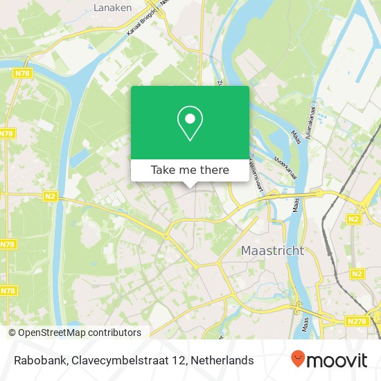 Rabobank, Clavecymbelstraat 12 map