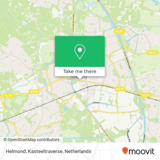 Helmond, Kasteeltraverse map