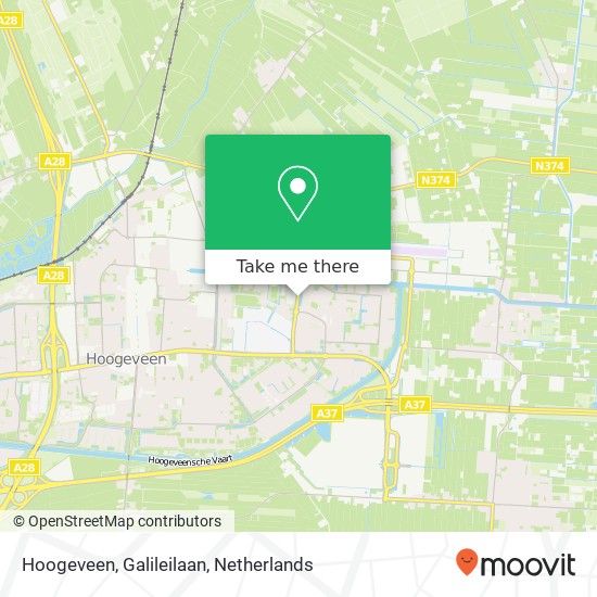Hoogeveen, Galileilaan map