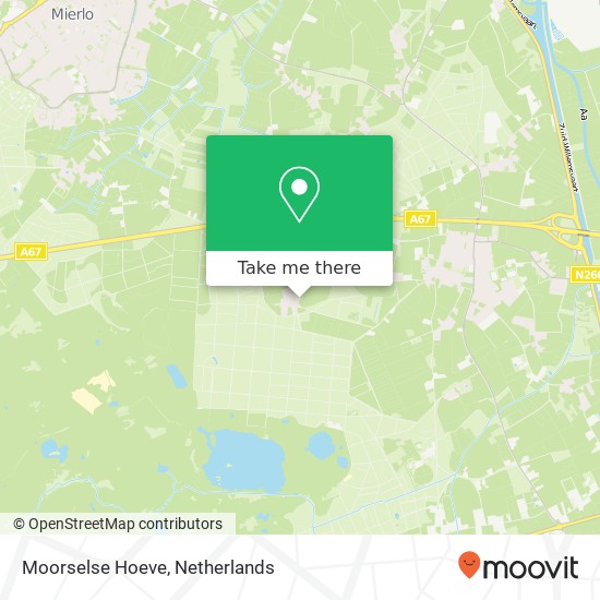 Moorselse Hoeve map