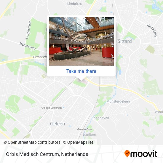 Orbis Medisch Centrum map