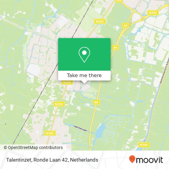 Talentinzet, Ronde Laan 42 map