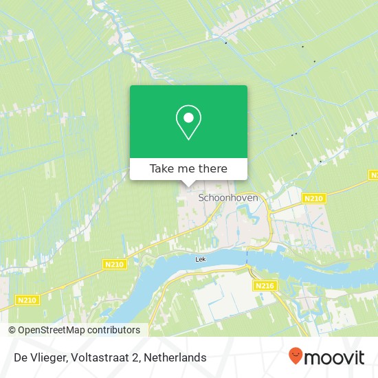 De Vlieger, Voltastraat 2 map