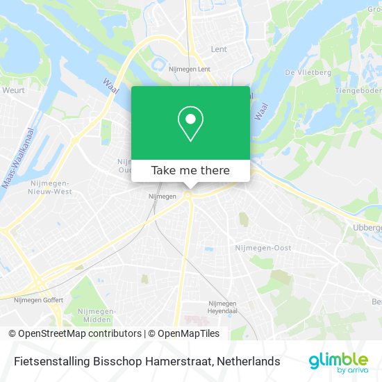 Fietsenstalling Bisschop Hamerstraat map