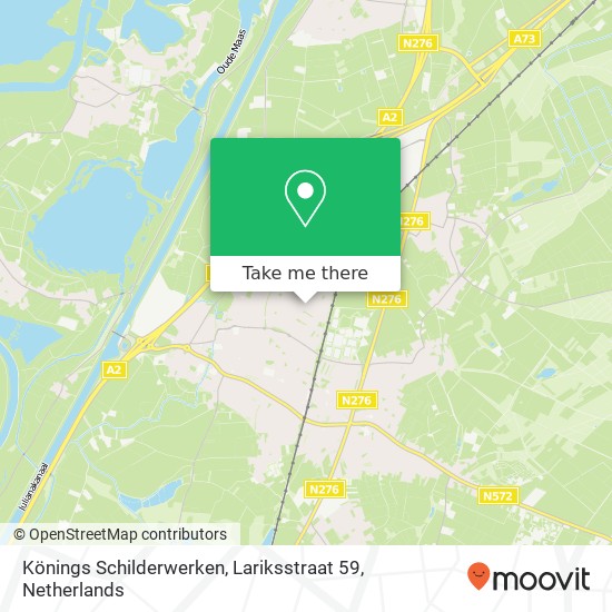 Könings Schilderwerken, Lariksstraat 59 map