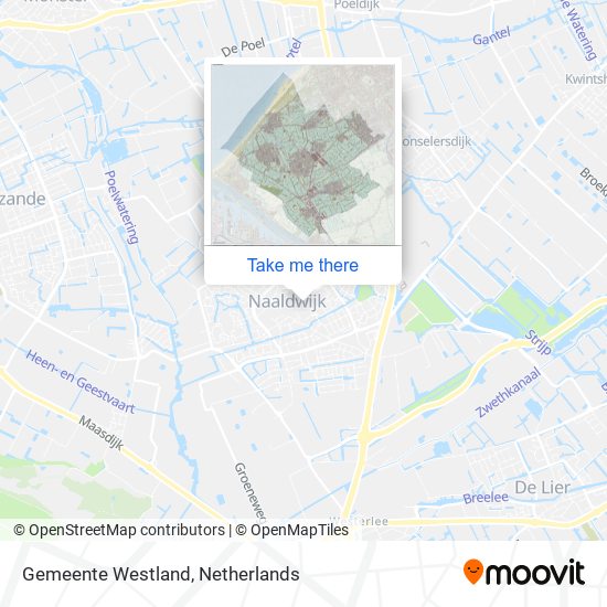 Gemeente Westland Karte