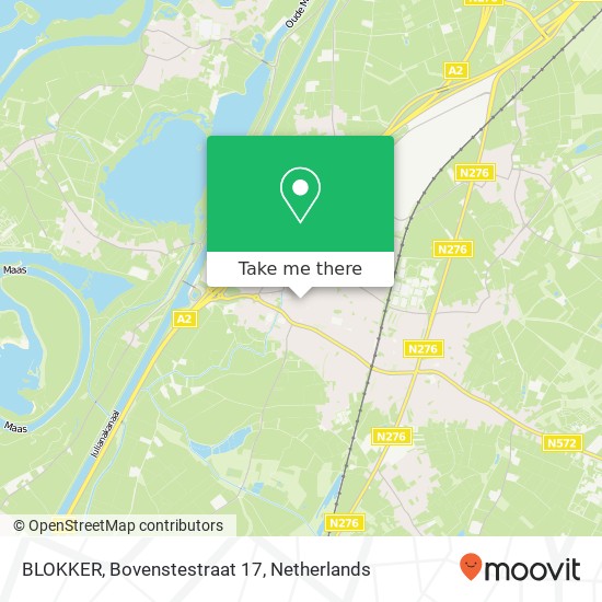 BLOKKER, Bovenstestraat 17 map