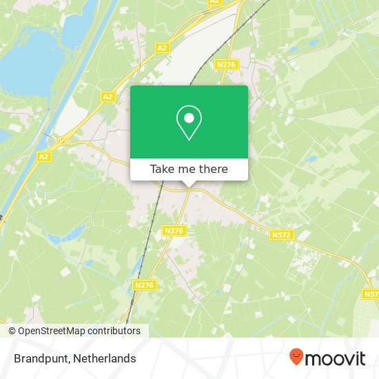 Brandpunt map