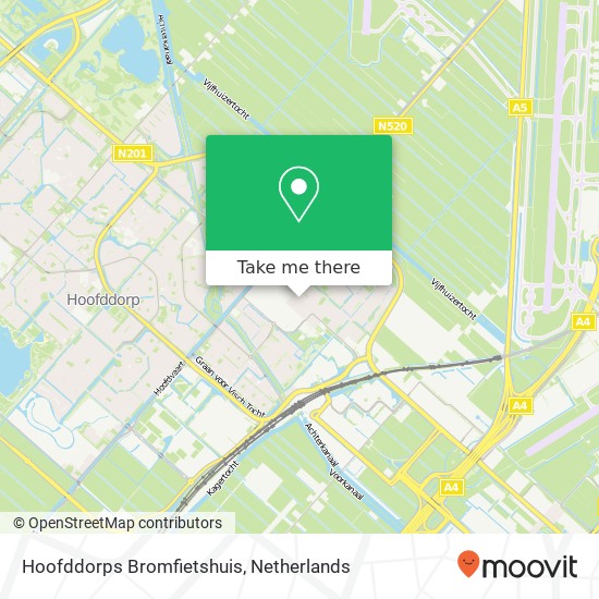 Hoofddorps Bromfietshuis Karte