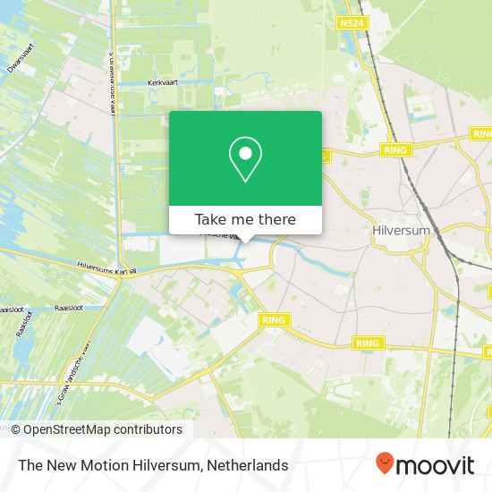 The New Motion Hilversum map