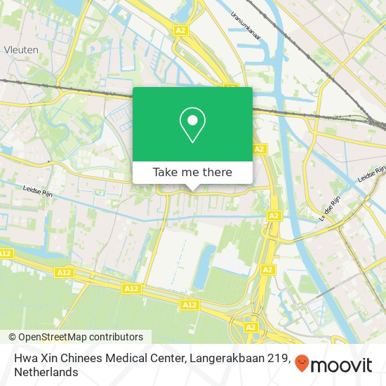 Hwa Xin Chinees Medical Center, Langerakbaan 219 Karte