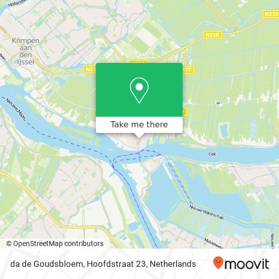 da de Goudsbloem, Hoofdstraat 23 map