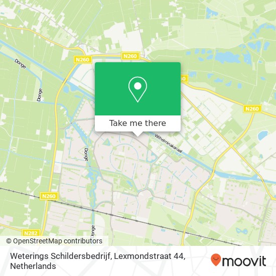 Weterings Schildersbedrijf, Lexmondstraat 44 map