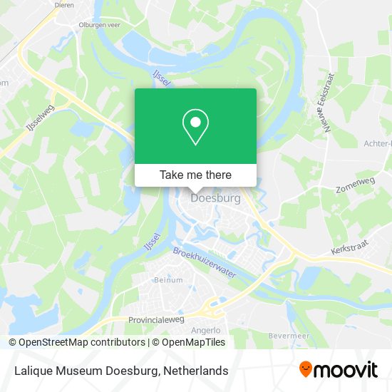 Lalique Museum Doesburg map