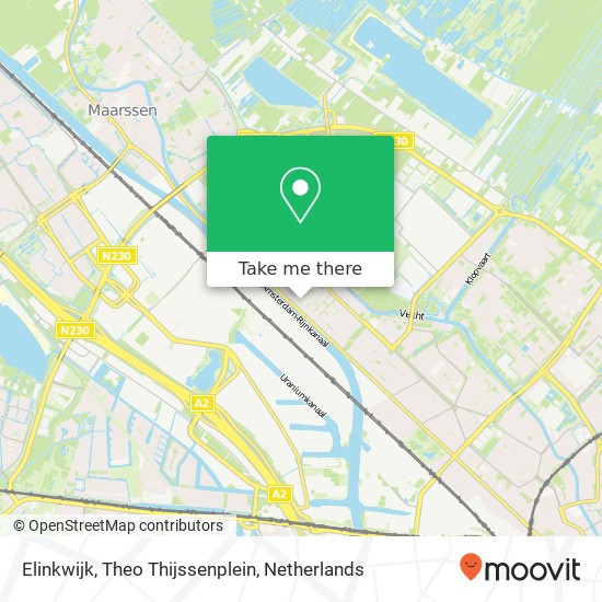 Elinkwijk, Theo Thijssenplein map