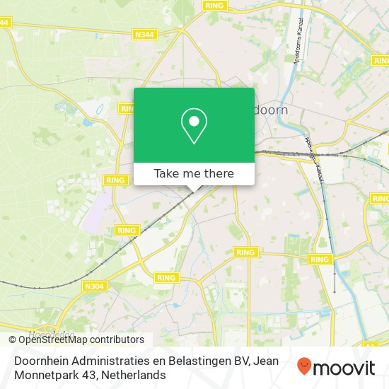 Doornhein Administraties en Belastingen BV, Jean Monnetpark 43 map