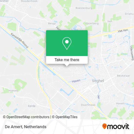 De Amert map
