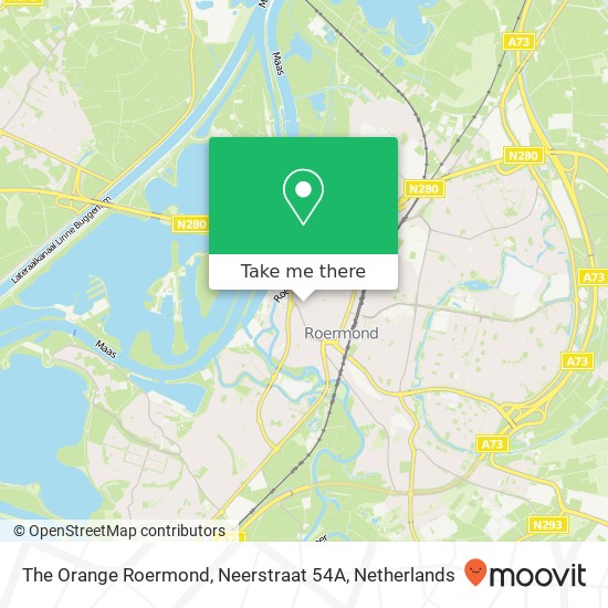 The Orange Roermond, Neerstraat 54A map