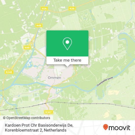 Kardoen Prot Chr Basisonderwijs De, Korenbloemstraat 2 map