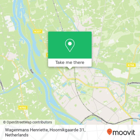 Wagenmans Henriette, Hoornikgaarde 31 map