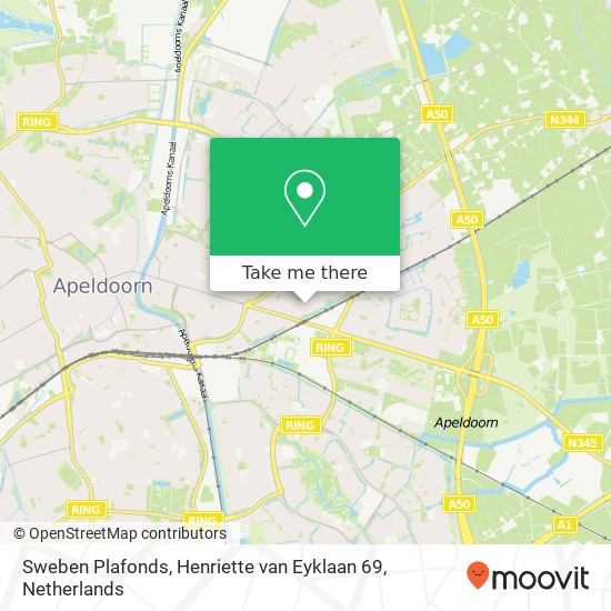 Sweben Plafonds, Henriette van Eyklaan 69 map