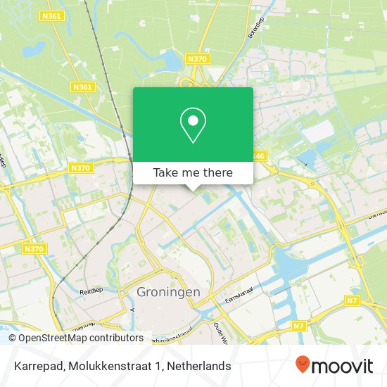Karrepad, Molukkenstraat 1 map