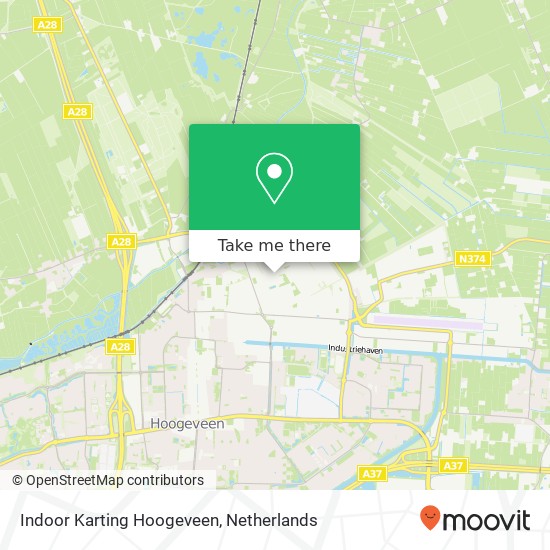 Indoor Karting Hoogeveen map