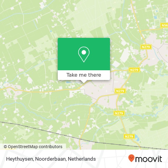 Heythuysen, Noorderbaan Karte
