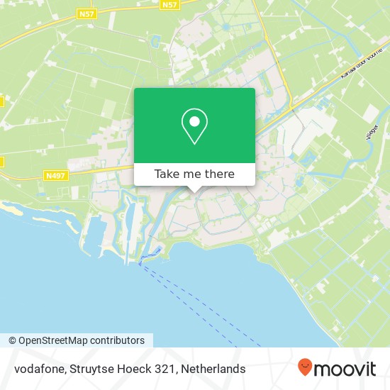 vodafone, Struytse Hoeck 321 map