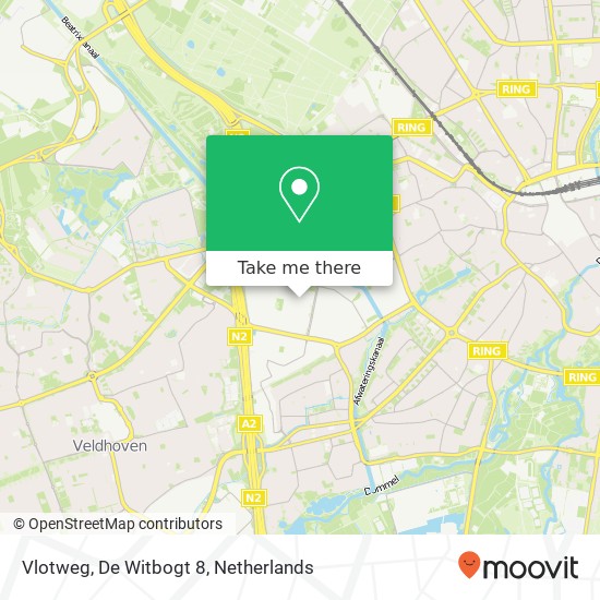 Vlotweg, De Witbogt 8 map