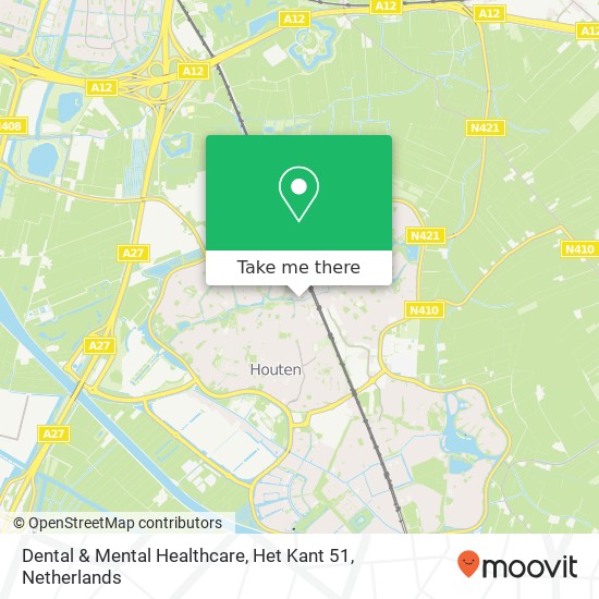 Dental & Mental Healthcare, Het Kant 51 Karte