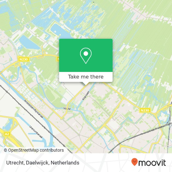 Utrecht, Daelwijck Karte