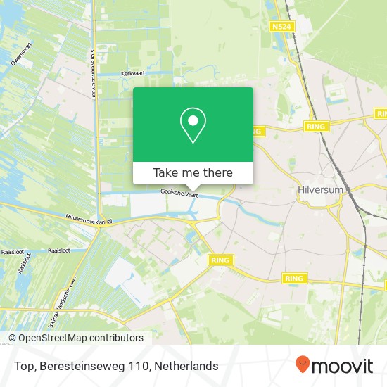 Top, Beresteinseweg 110 map