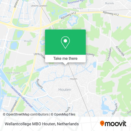 Wellantcollege MBO Houten map