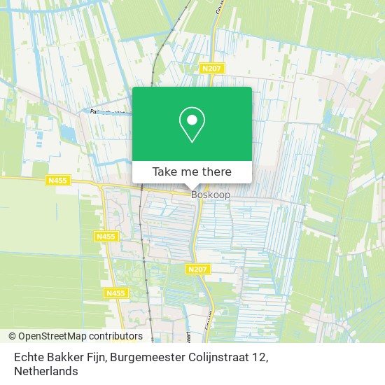 Echte Bakker Fijn, Burgemeester Colijnstraat 12 map