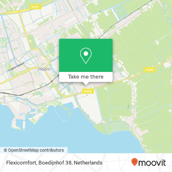 Flexicomfort, Boedijnhof 38 map