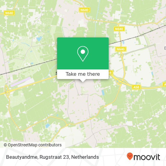 Beautyandme, Rugstraat 23 map