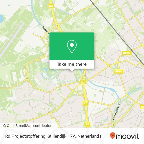 Rd Projectstoffering, Stillendijk 17A Karte